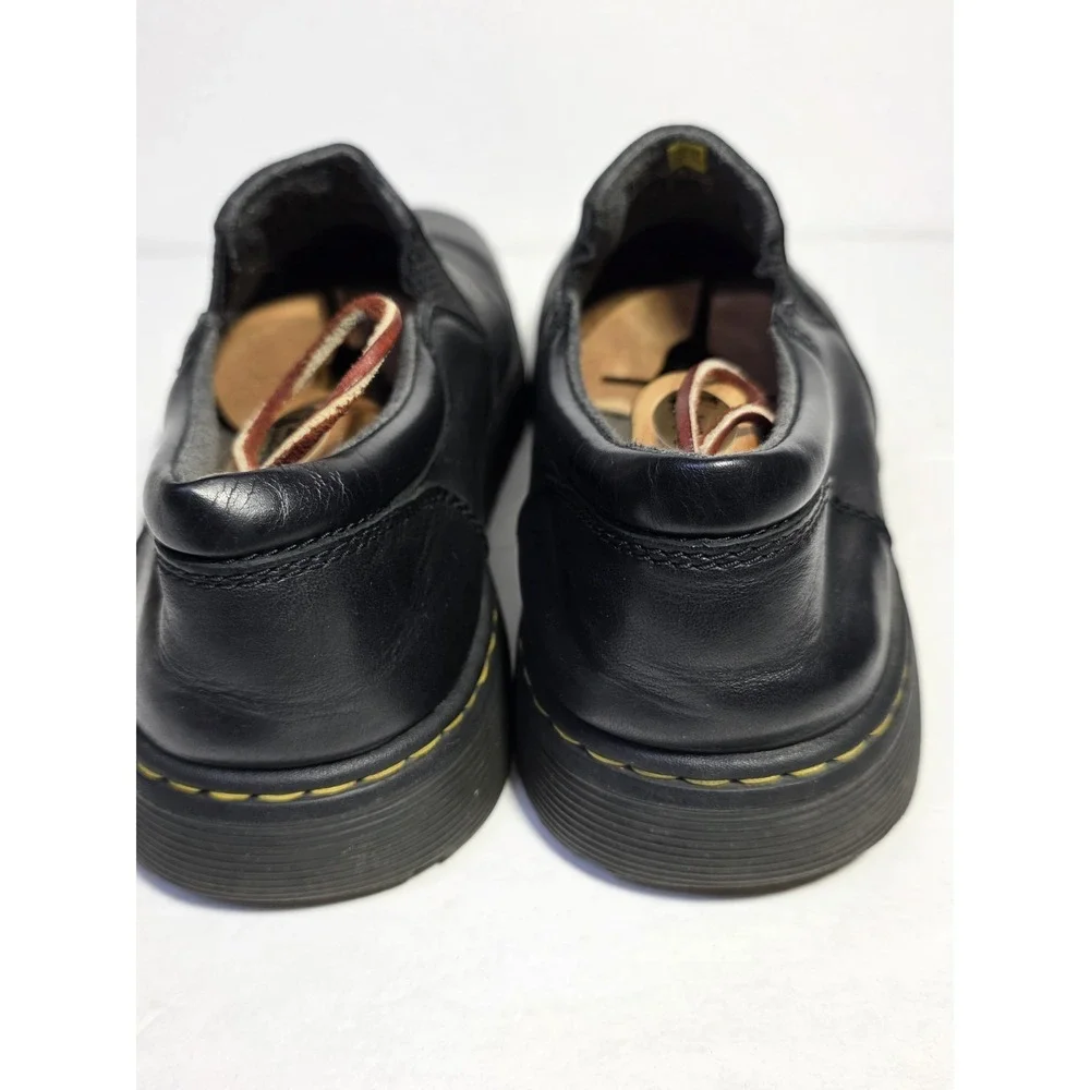 Dr. Martens Tipton‎ Slip On Shoes Black Leather Mens US 12 Made in Vietnam SB2
